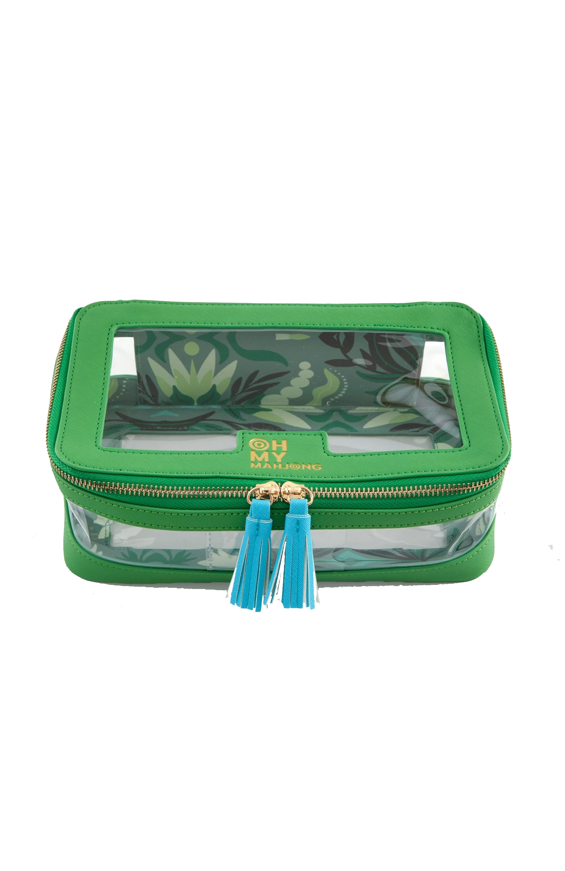 Green Tile Storage Bag
