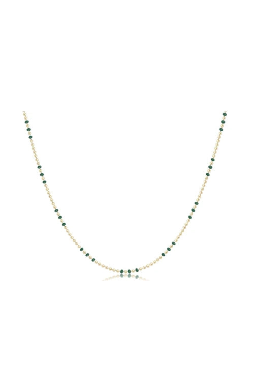 15" CHOKER HOPE JOY EMERALD