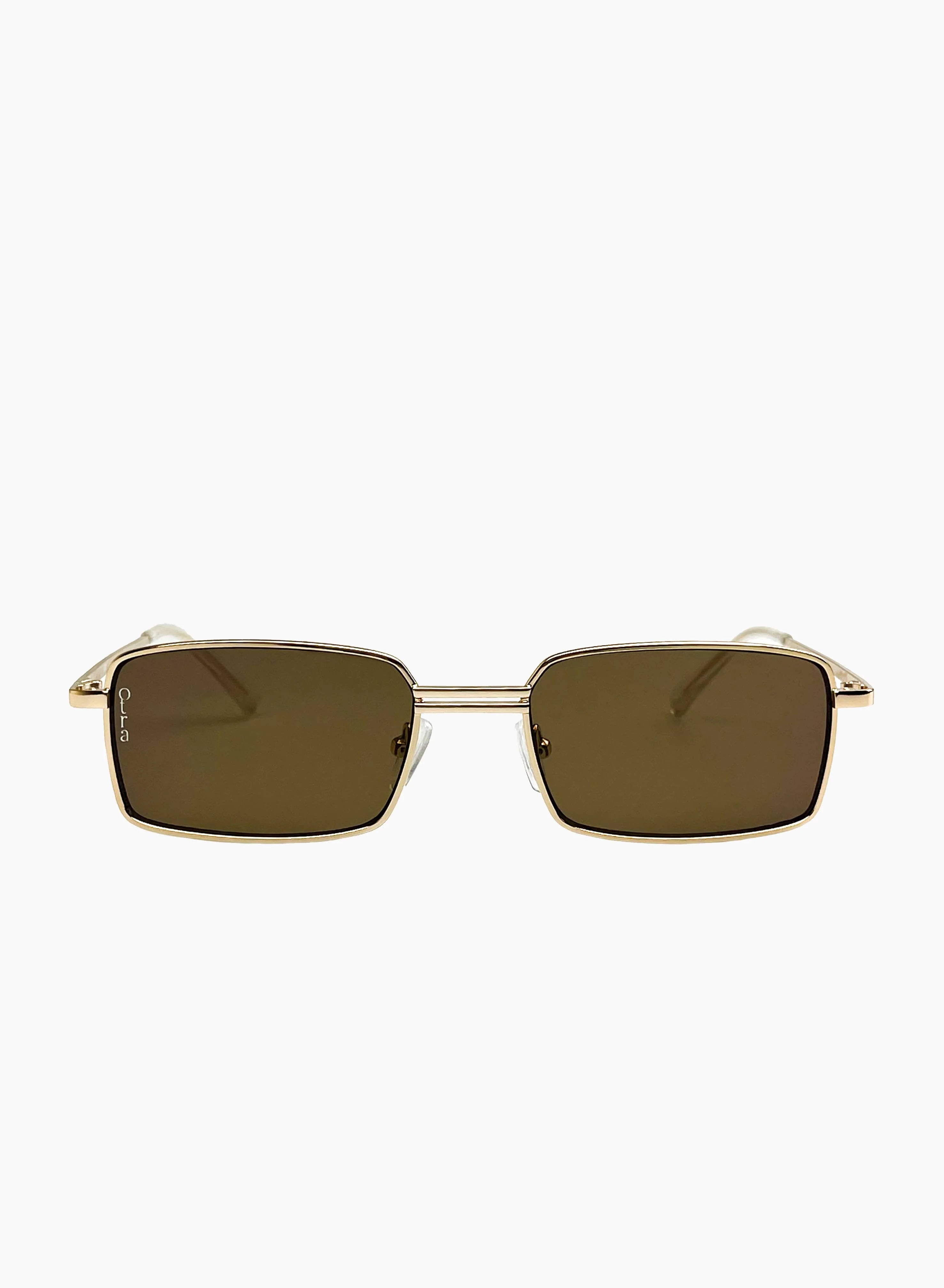 Ila Sunglasses Gold/Brown
