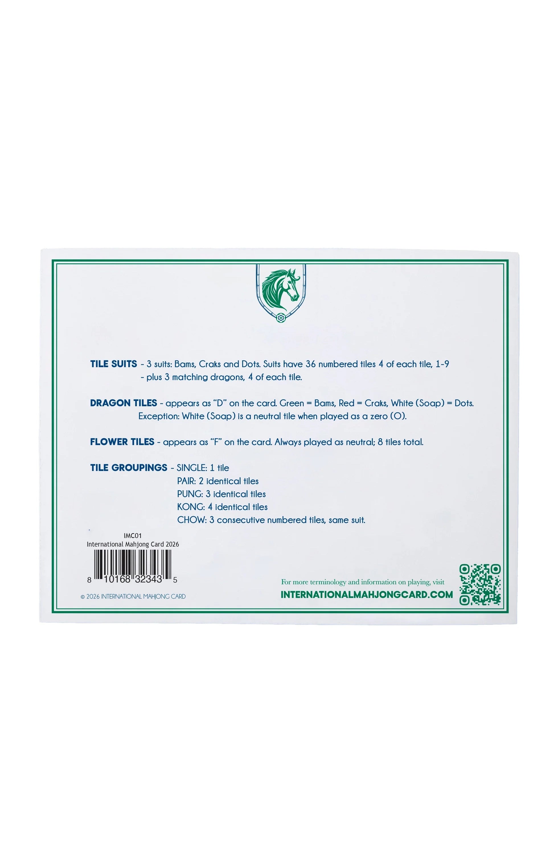 International Mahjong Card