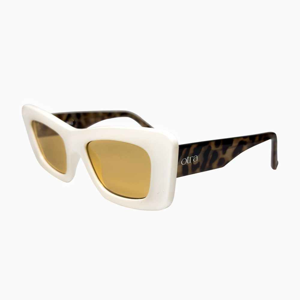 Zoe Sunglasses Cream/Light Brown