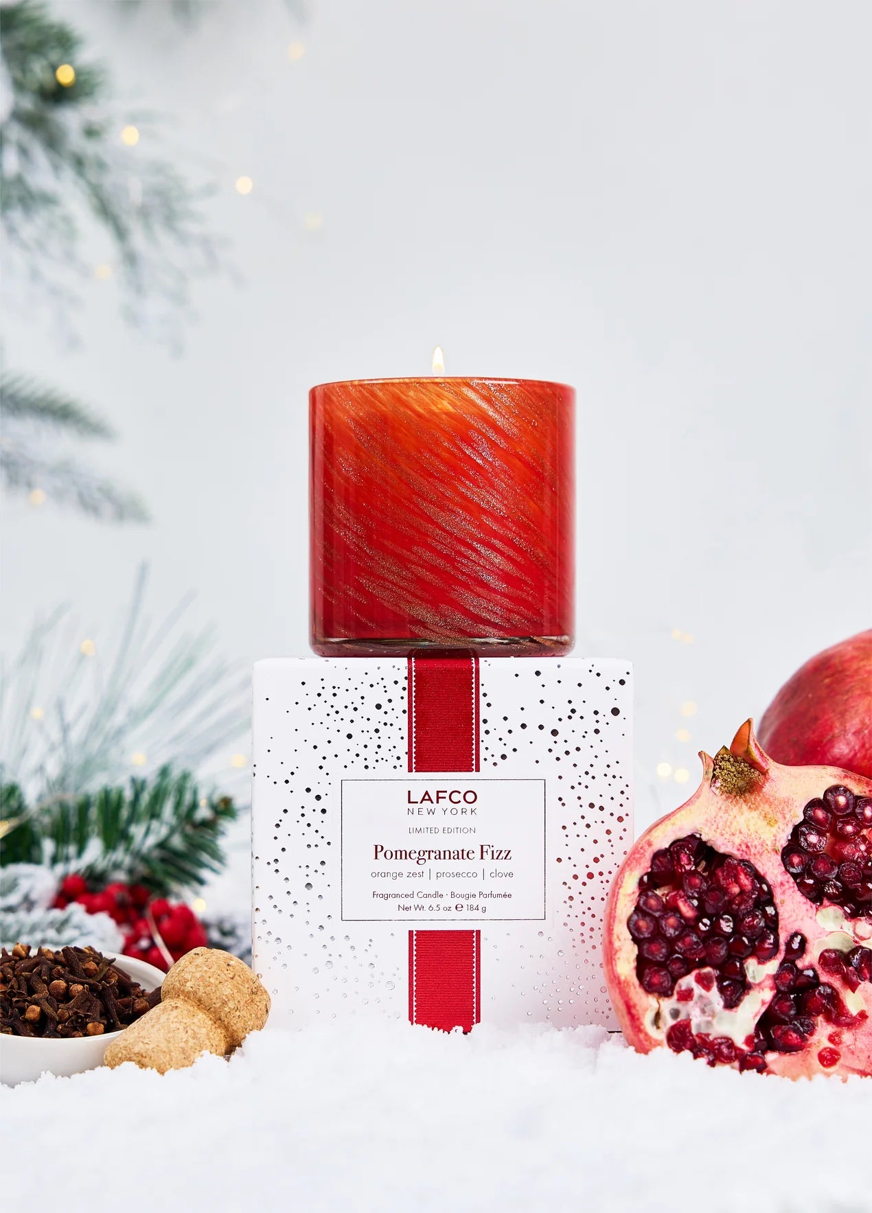 Pomegranate Fizz Candle Classic 6.5oz