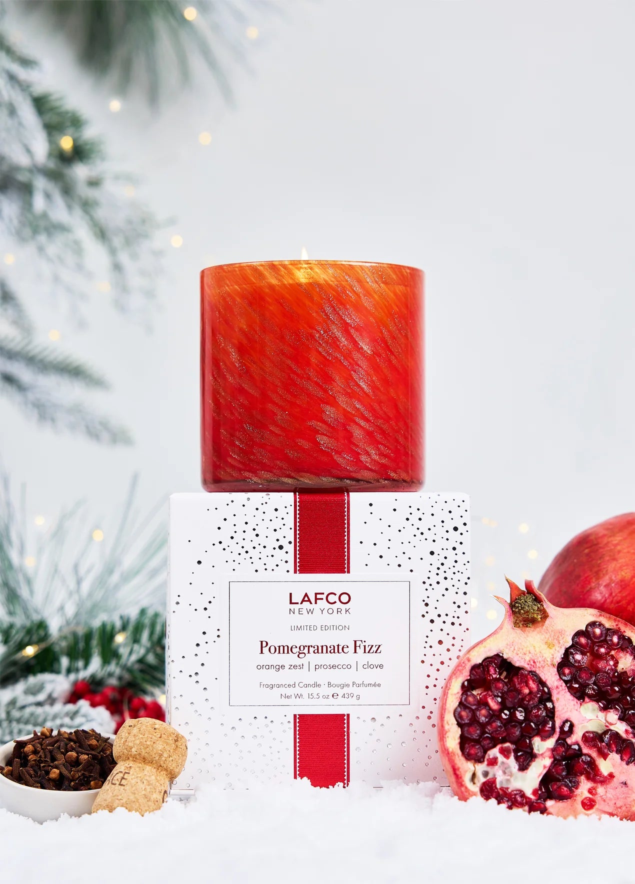 Pomegranate Fizz Candle Signature 15.5oz