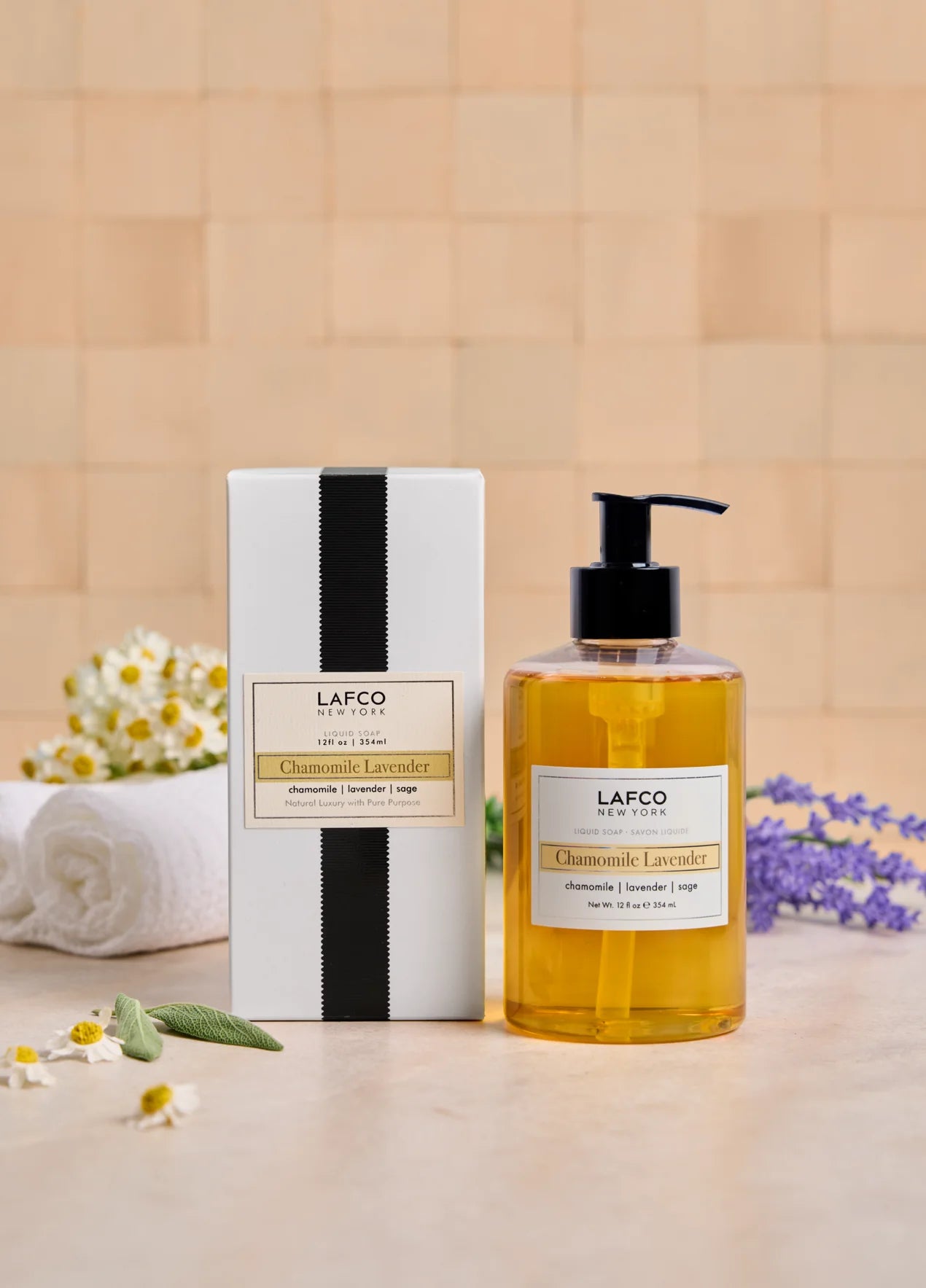 12oz Liquid Soap Chamomile Lavender