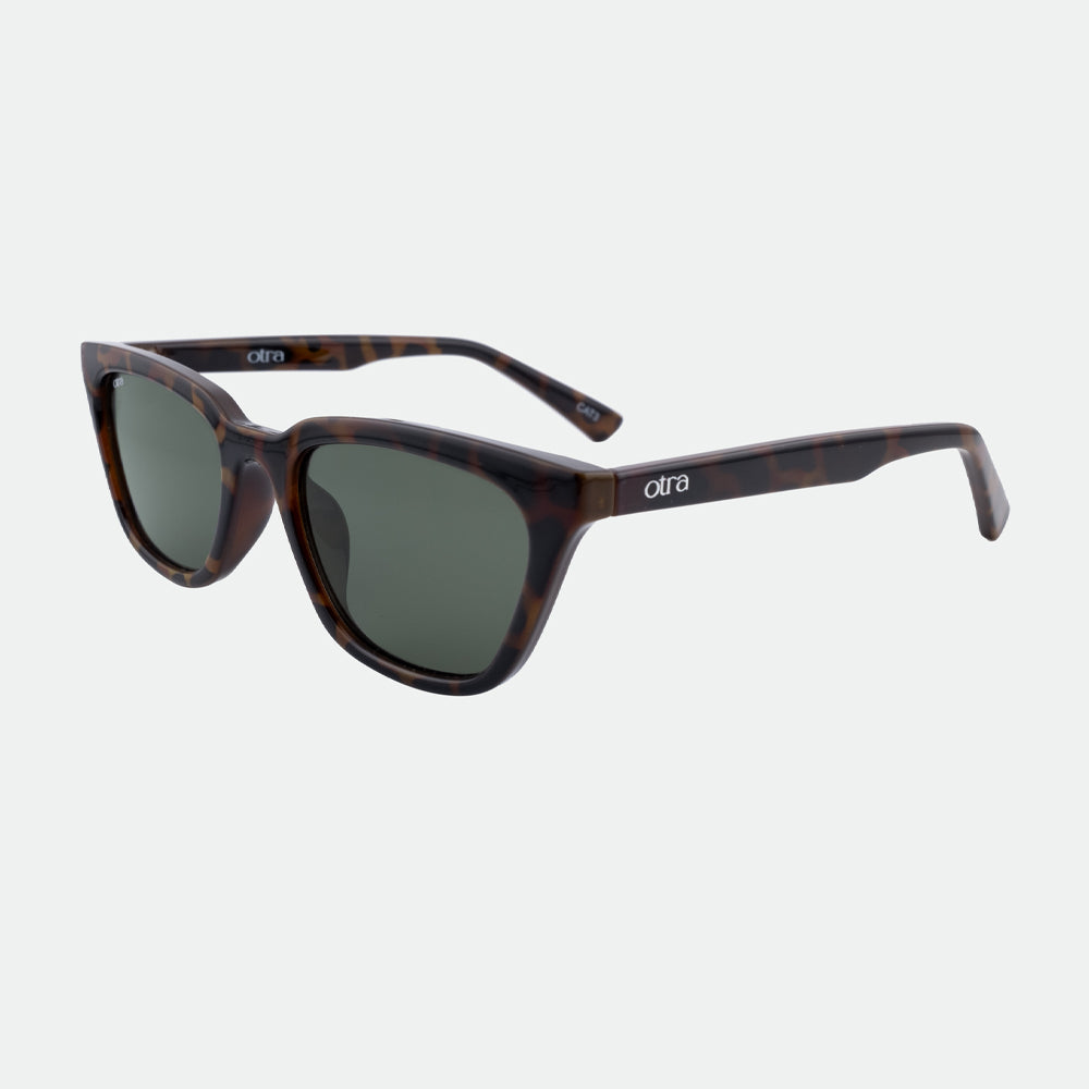 Seva Sunglasses Tortoise|Green