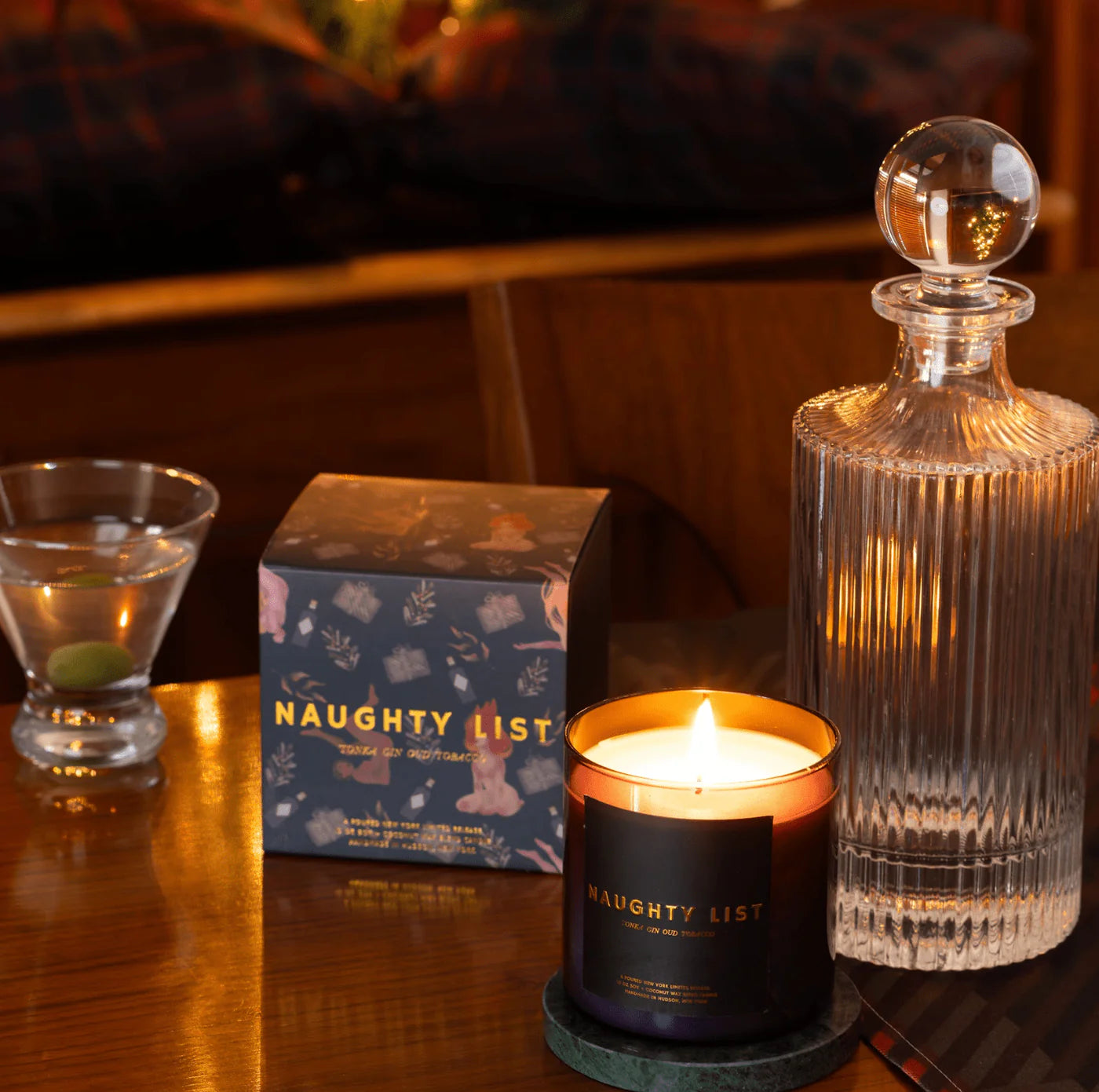 Naughty List 10oz. Soy Wax Candle