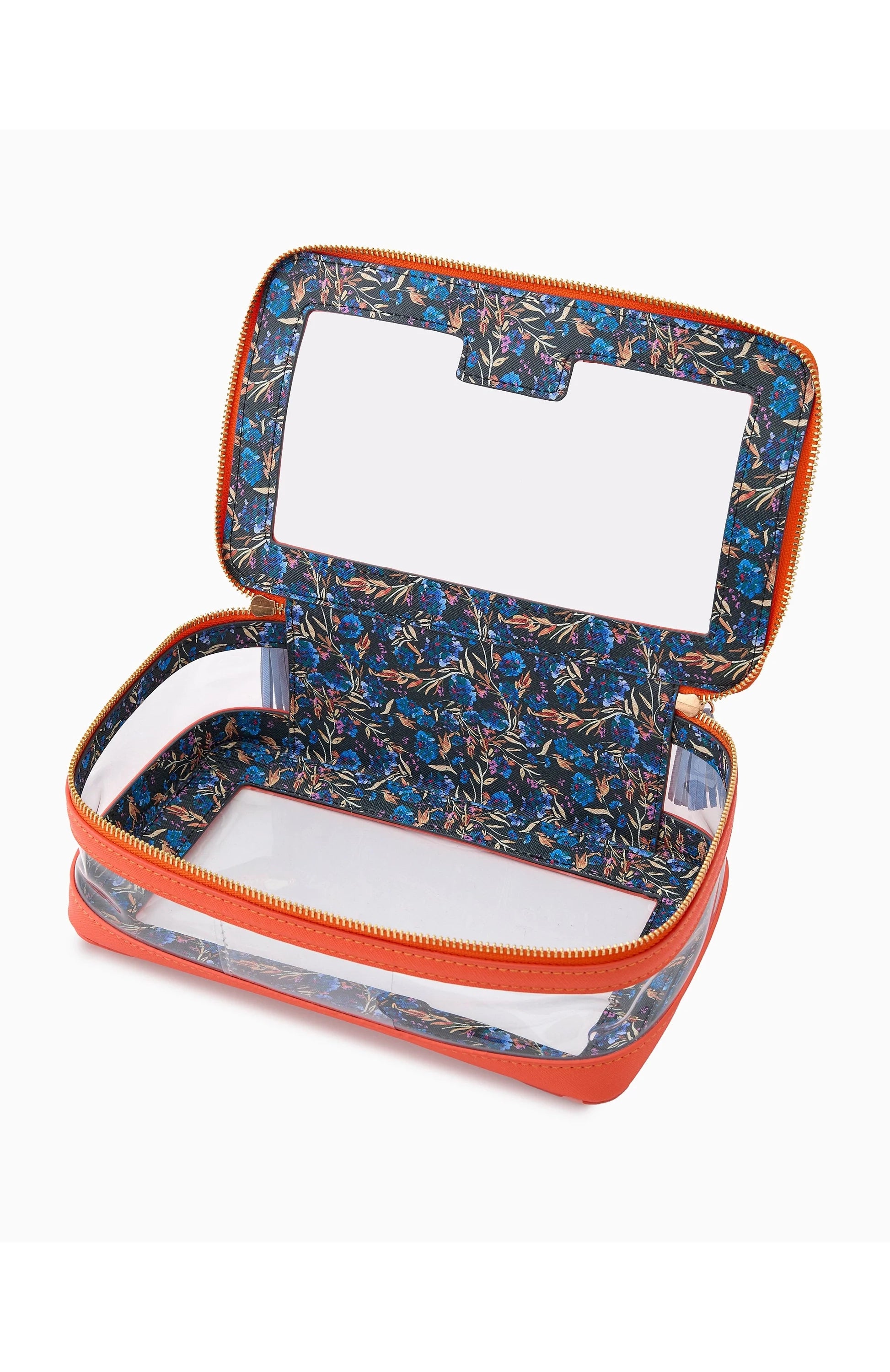 Orange Tile Storage Bag