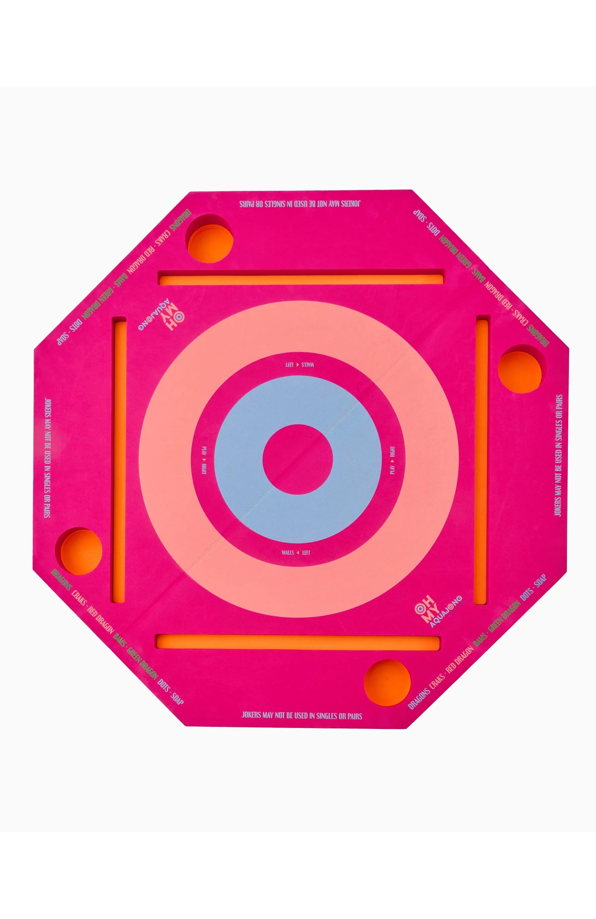 Pink Aqua Jong Pool Mat