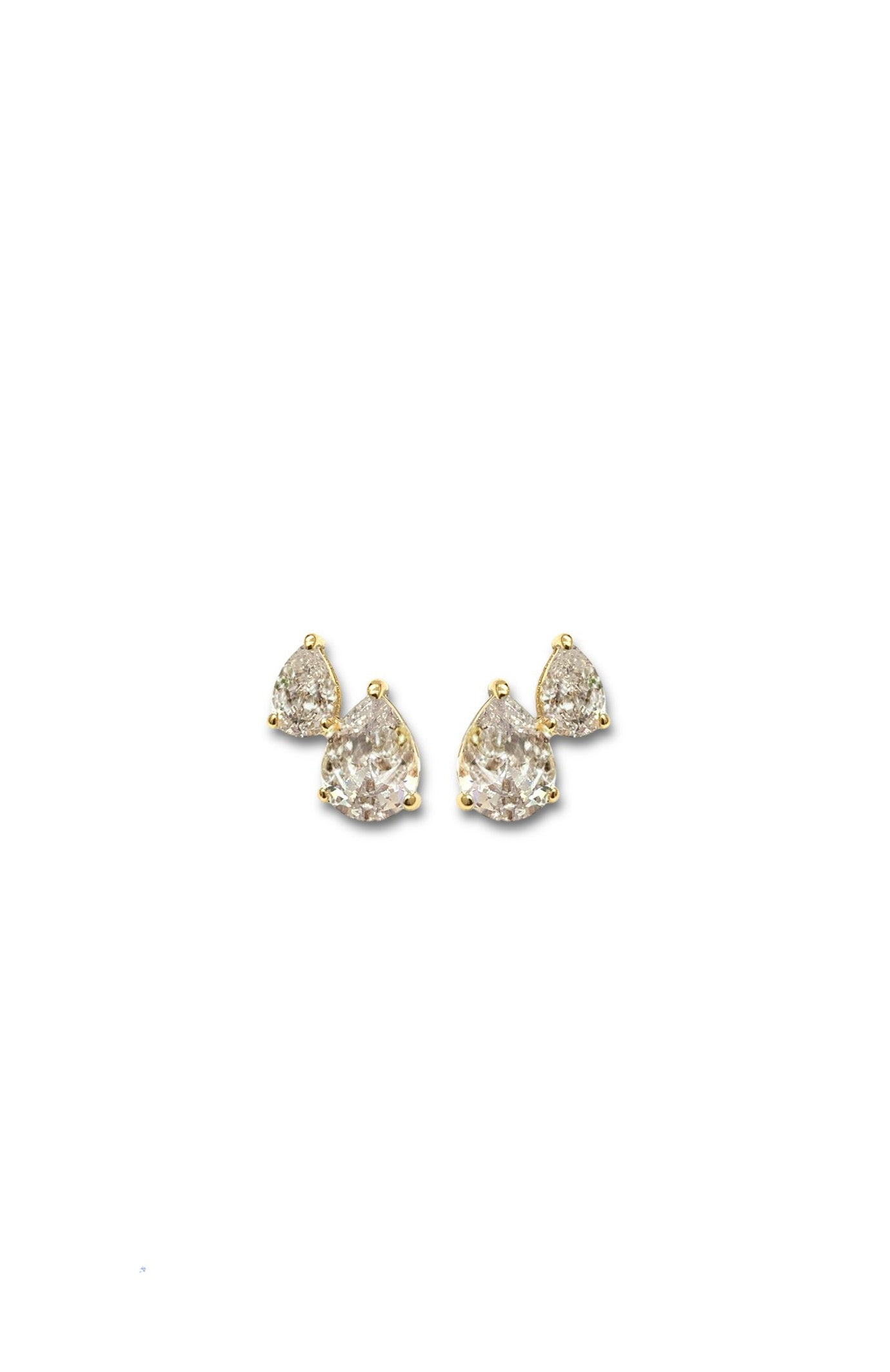 Mila double stud E, G, Pear