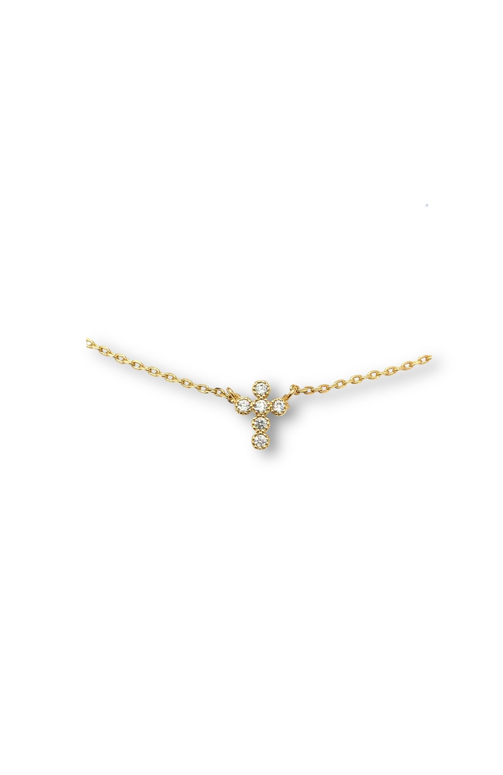 Antique petite cross N, G, Clear