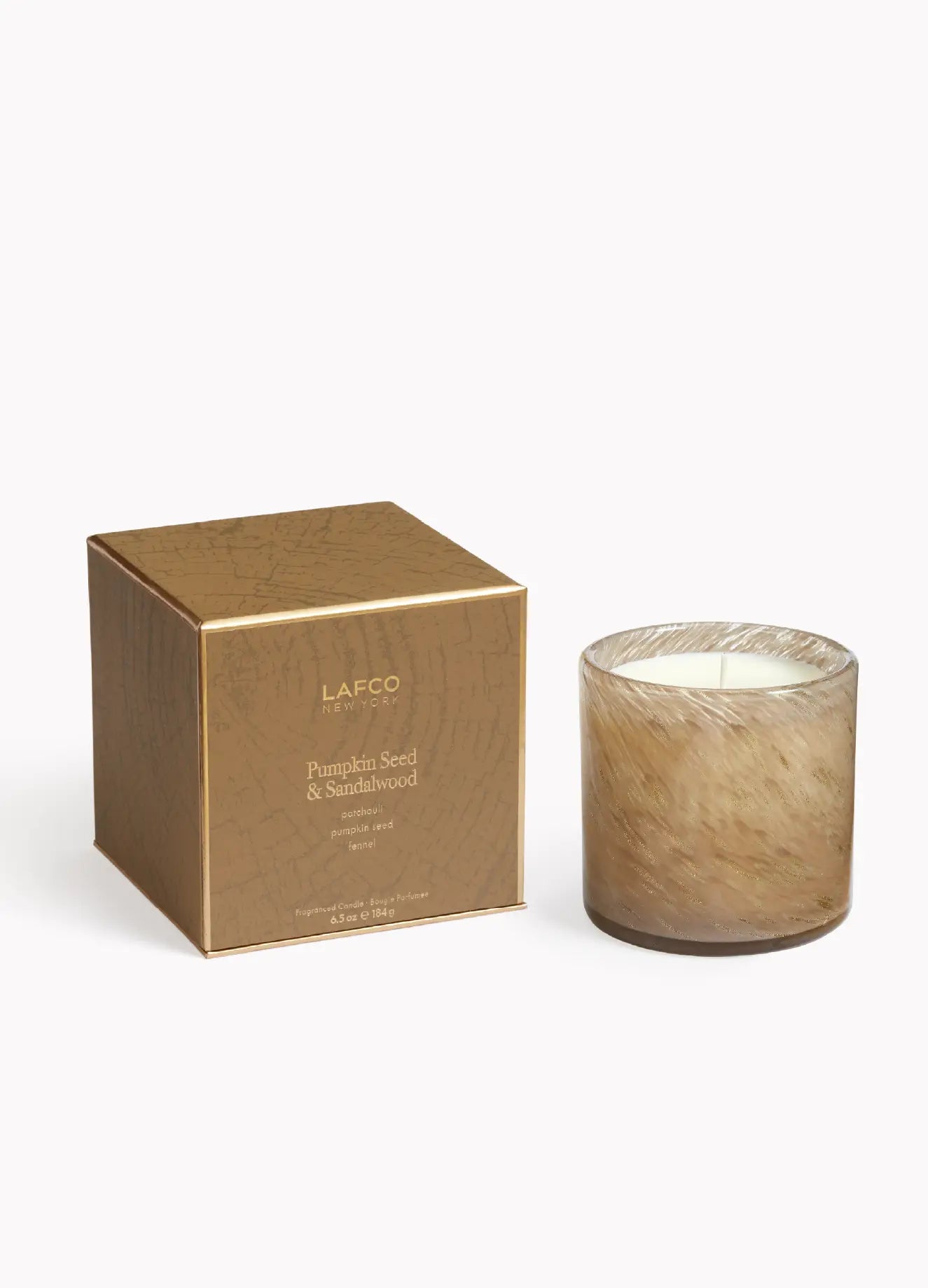 Pumpkin Seed & Sandalwood Candle Classic 6.5oz