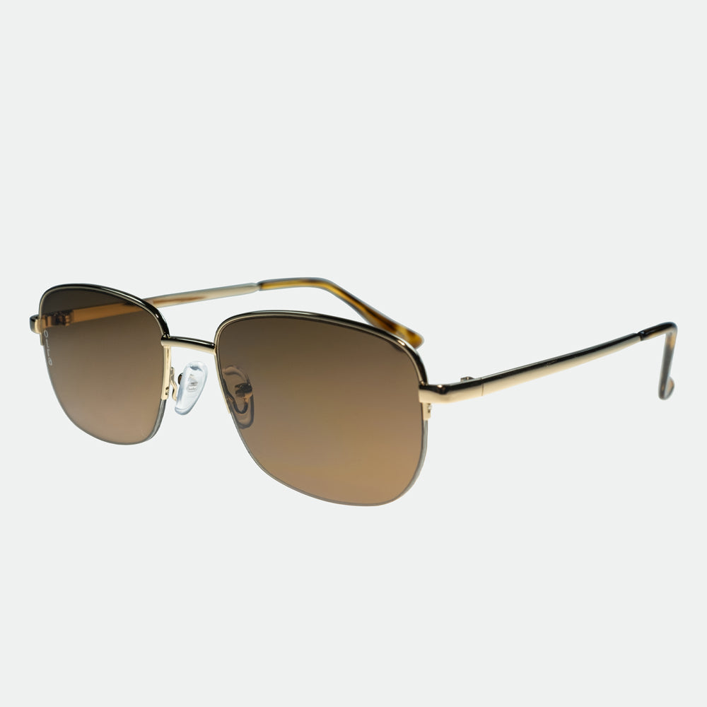 JR Sunglasses Gold|Brown