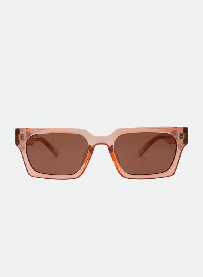 Roco Sunglasses Transparent Rose|Rose