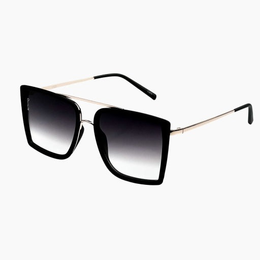 Velda Sunglasses Black/Gold Fade