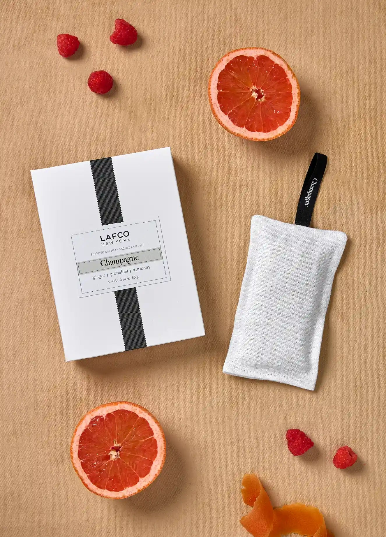 Scented Linen Sachet Champagne