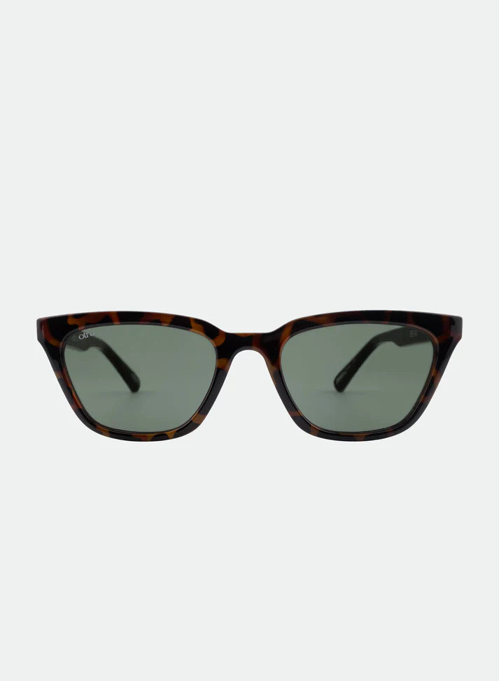 Seva Sunglasses Tortoise|Green