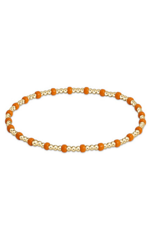 GAMEDAY HOPE GOLD SINCERITY BRACELET - ORANGE