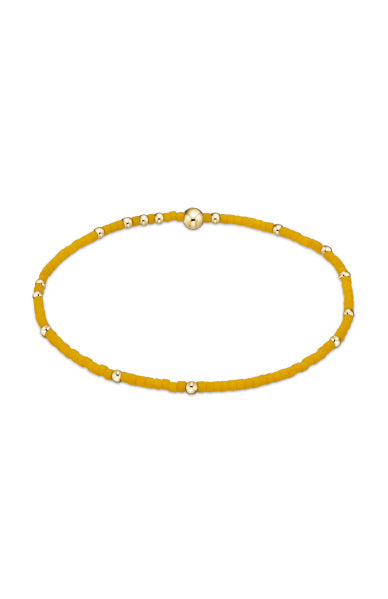 HOPE UNWRITTEN BRACELET - GOLDEN YELLOW