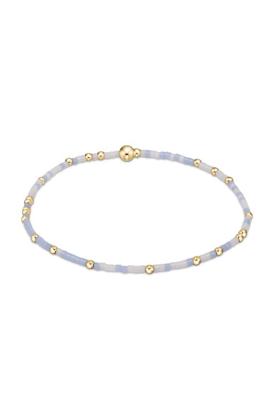 HOPE UNWRITTEN BRACELET - LIGHT BLUE-WHITE