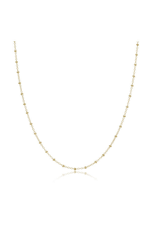 15" Choker Simplicity Chain Gold - Classic 2mm Gold