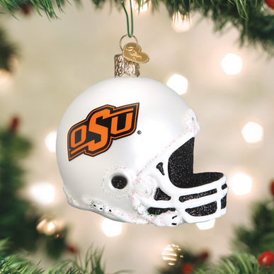 OK State Helmet Ornament