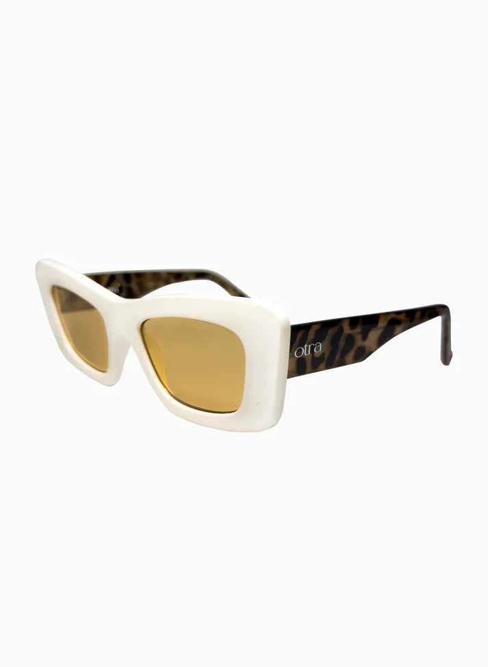 Zoe Sunglasses Cream/Light Brown