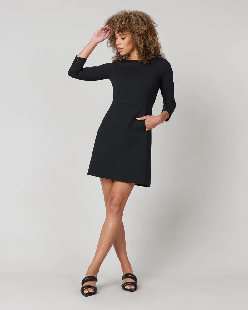 The Perfect Shift 3/4 Sleeve Dress