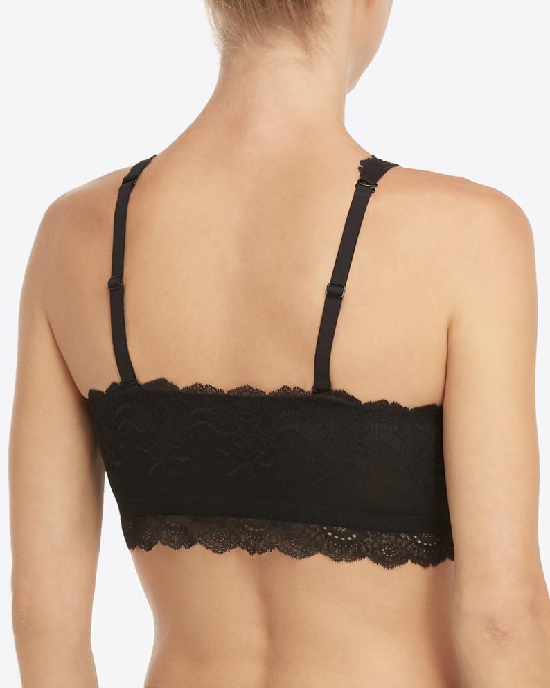 SPANX Womens Undie-Tectable Better Bandeau Bralette : : Clothing,  Shoes & Accessories