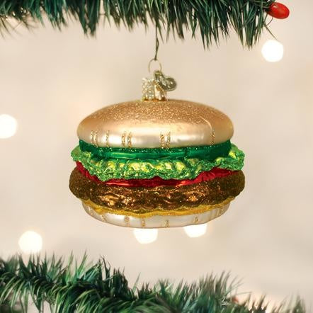 Cheeseburger Ornament