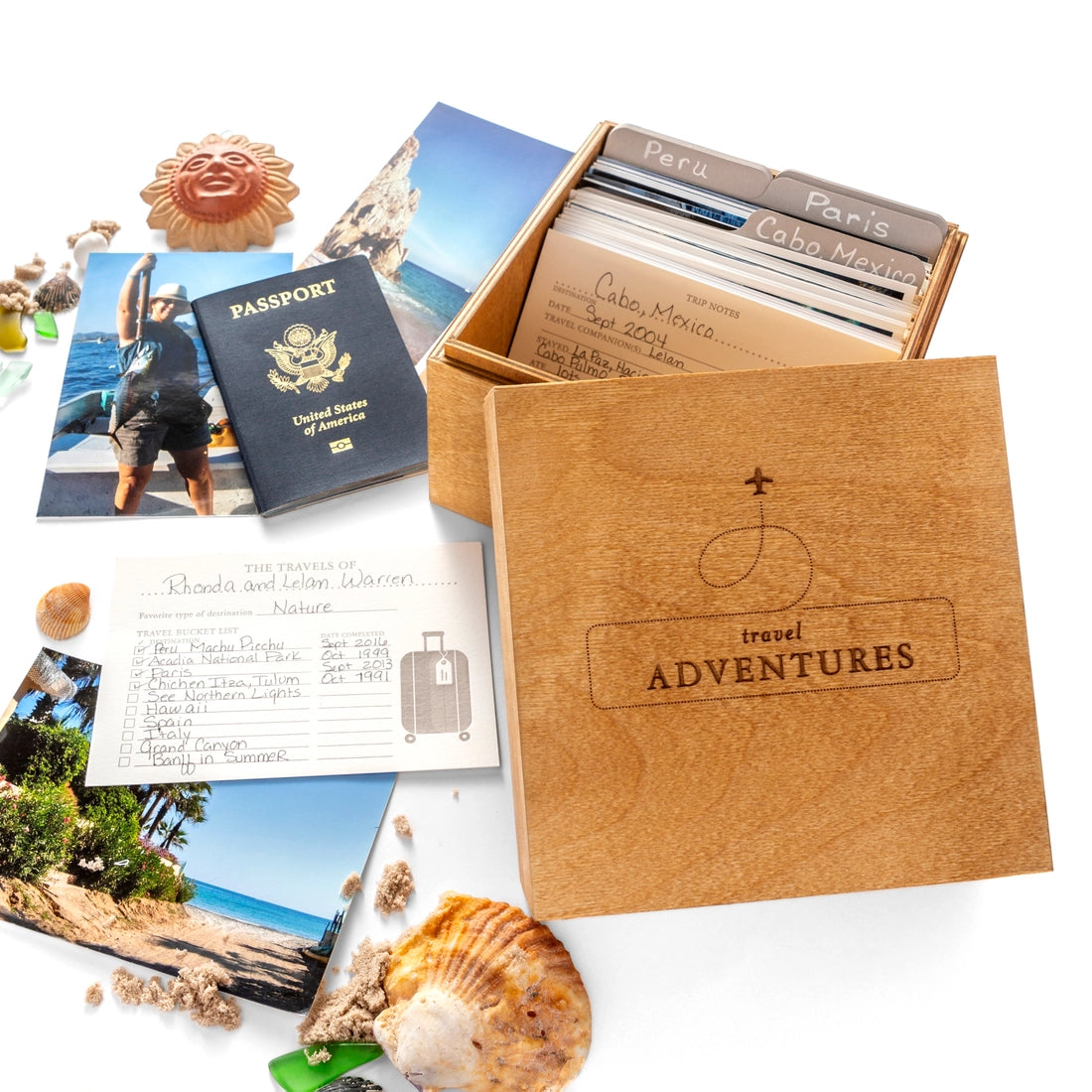 Keepsake Travel Box & Memory Cards