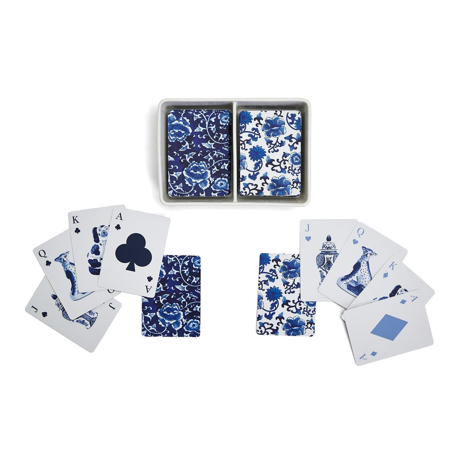 Chinoiserie Double Deck Playing Cards