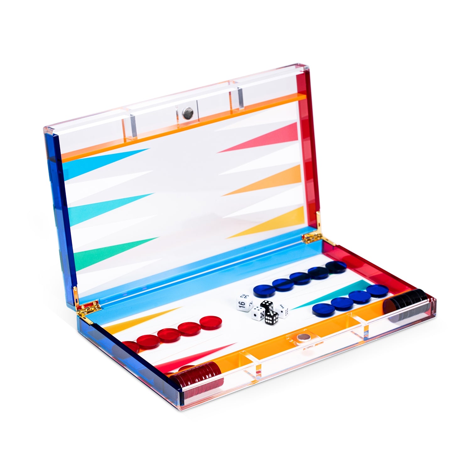 Acrylic Backgammon Set