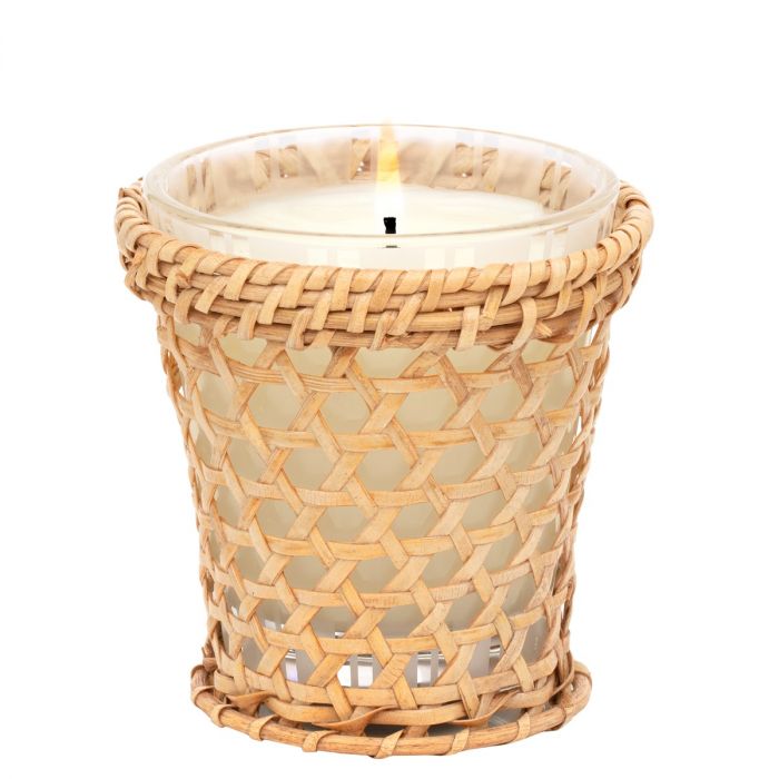 Rattan Classic Candle Bamboo