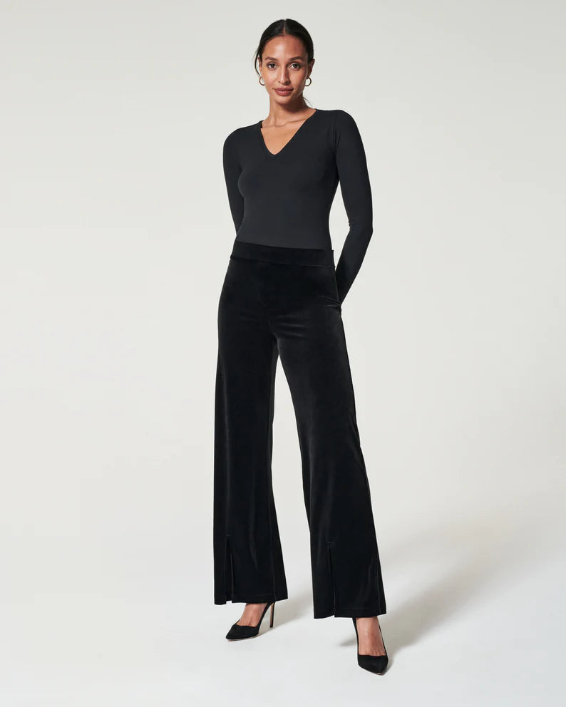 Brunello Cucinelli Velvet Cropped Trousers with Front-pleat 여성 - Glamood  Outlet