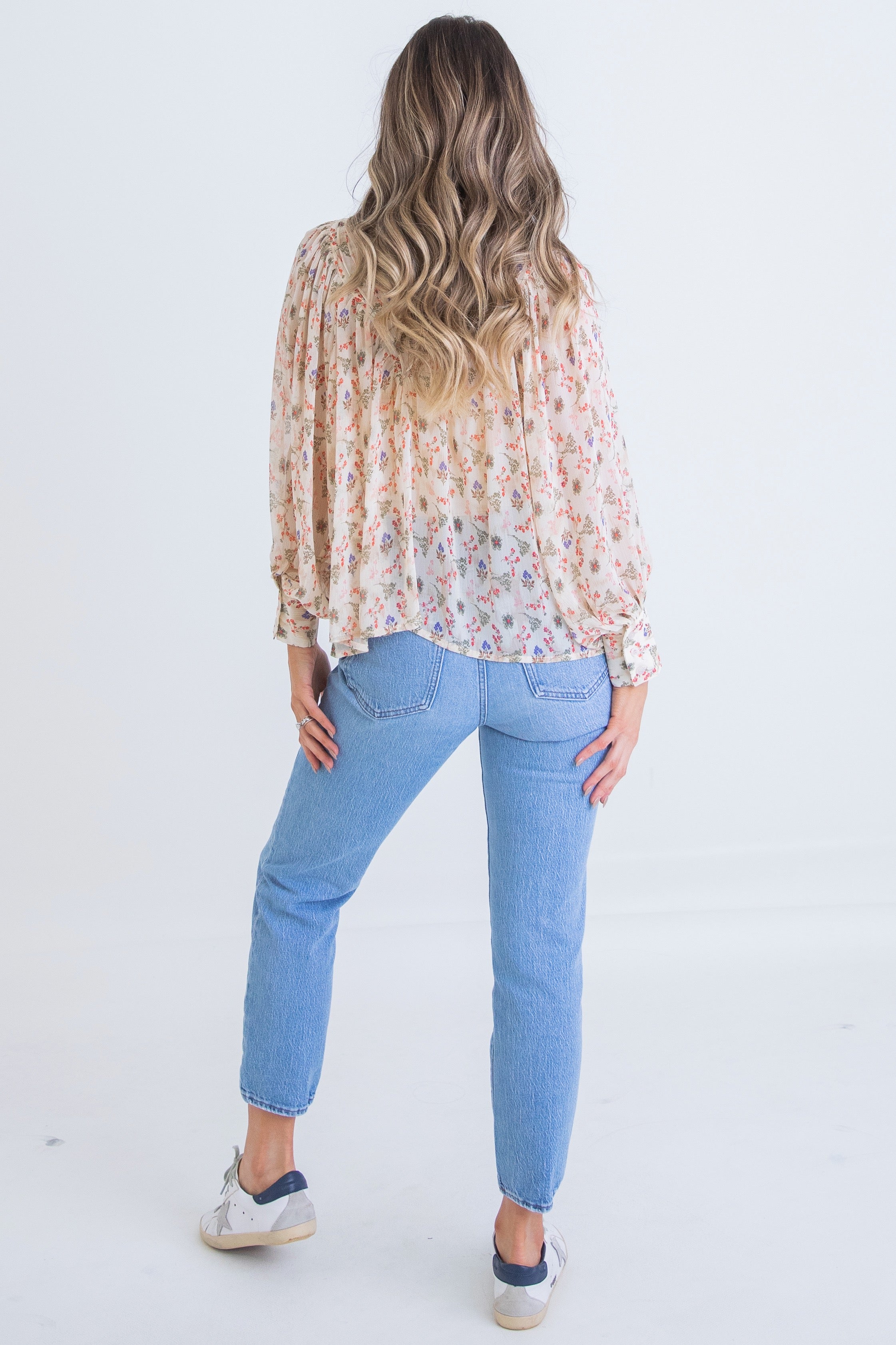 Wayward Vintage Floral Blouse