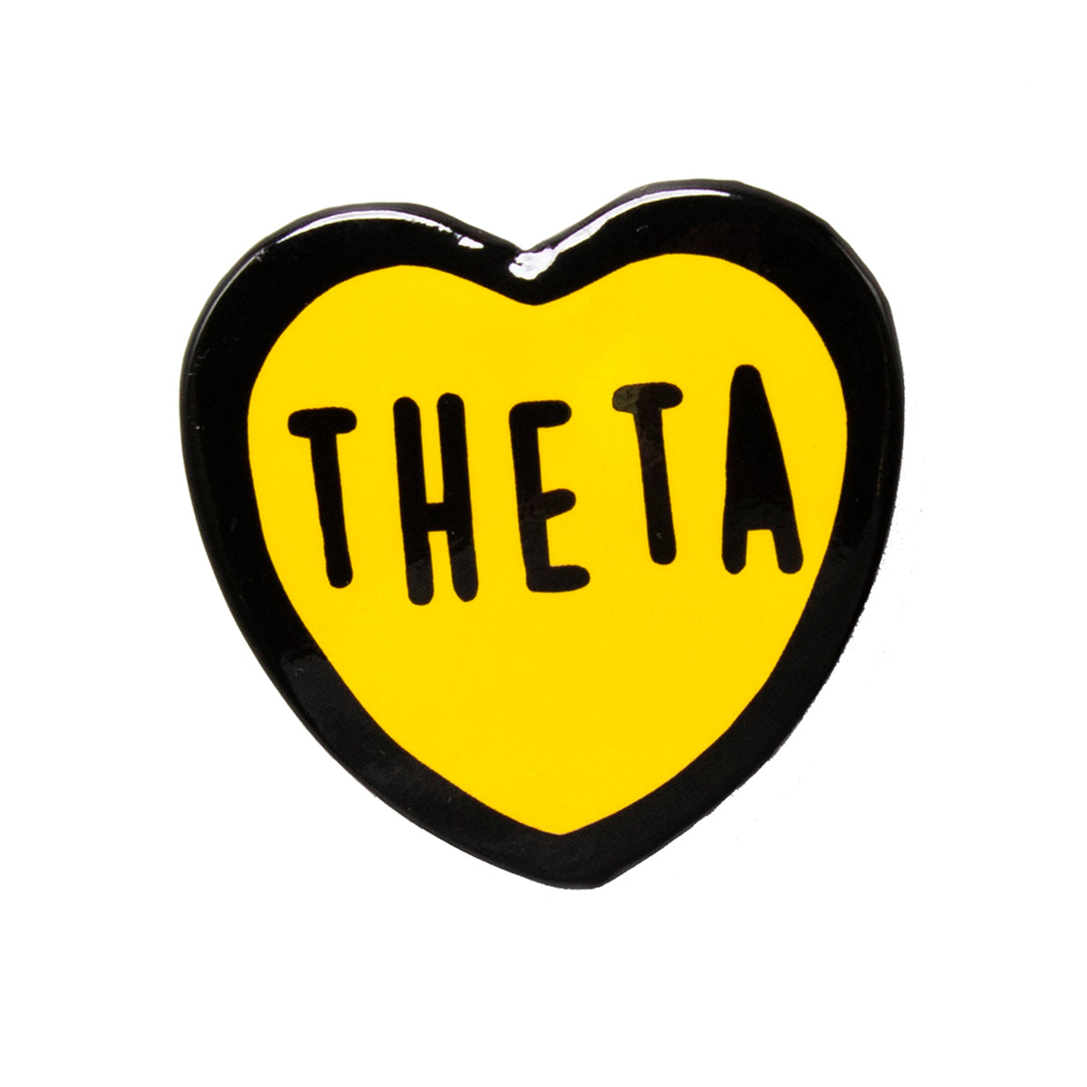 Kappa Alpha Theta Heart Button