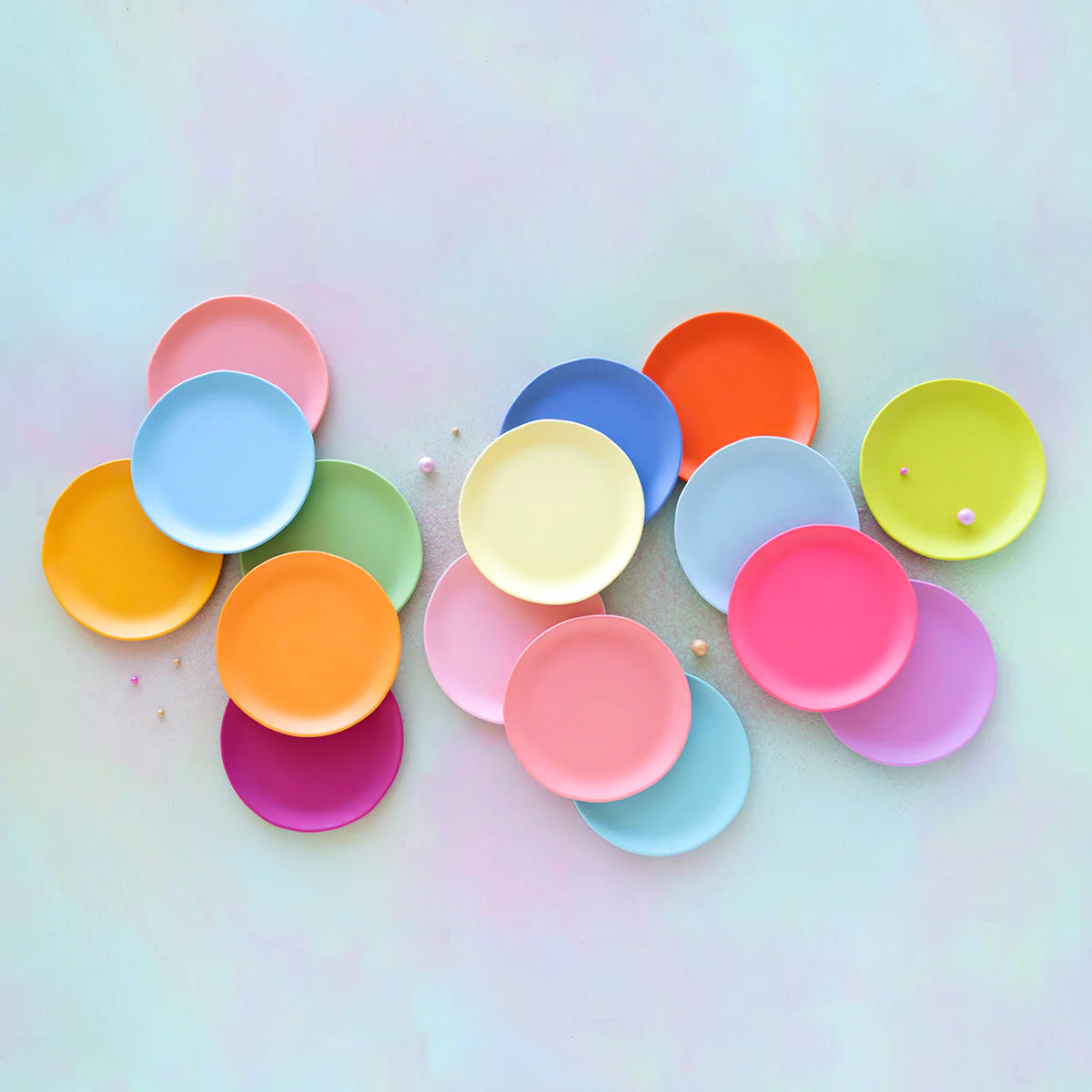 Rainbow Melamine Dinner Plate (11