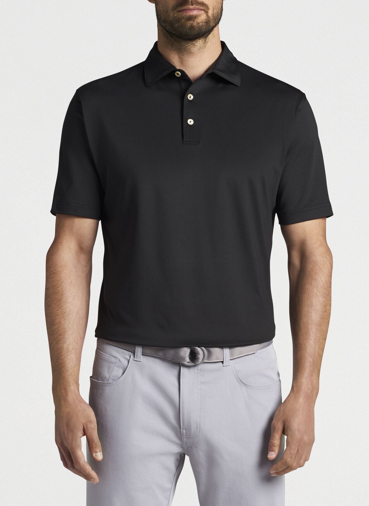 Solid Performance Mesh Polo