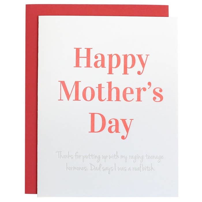 Mother's Day Raging Card