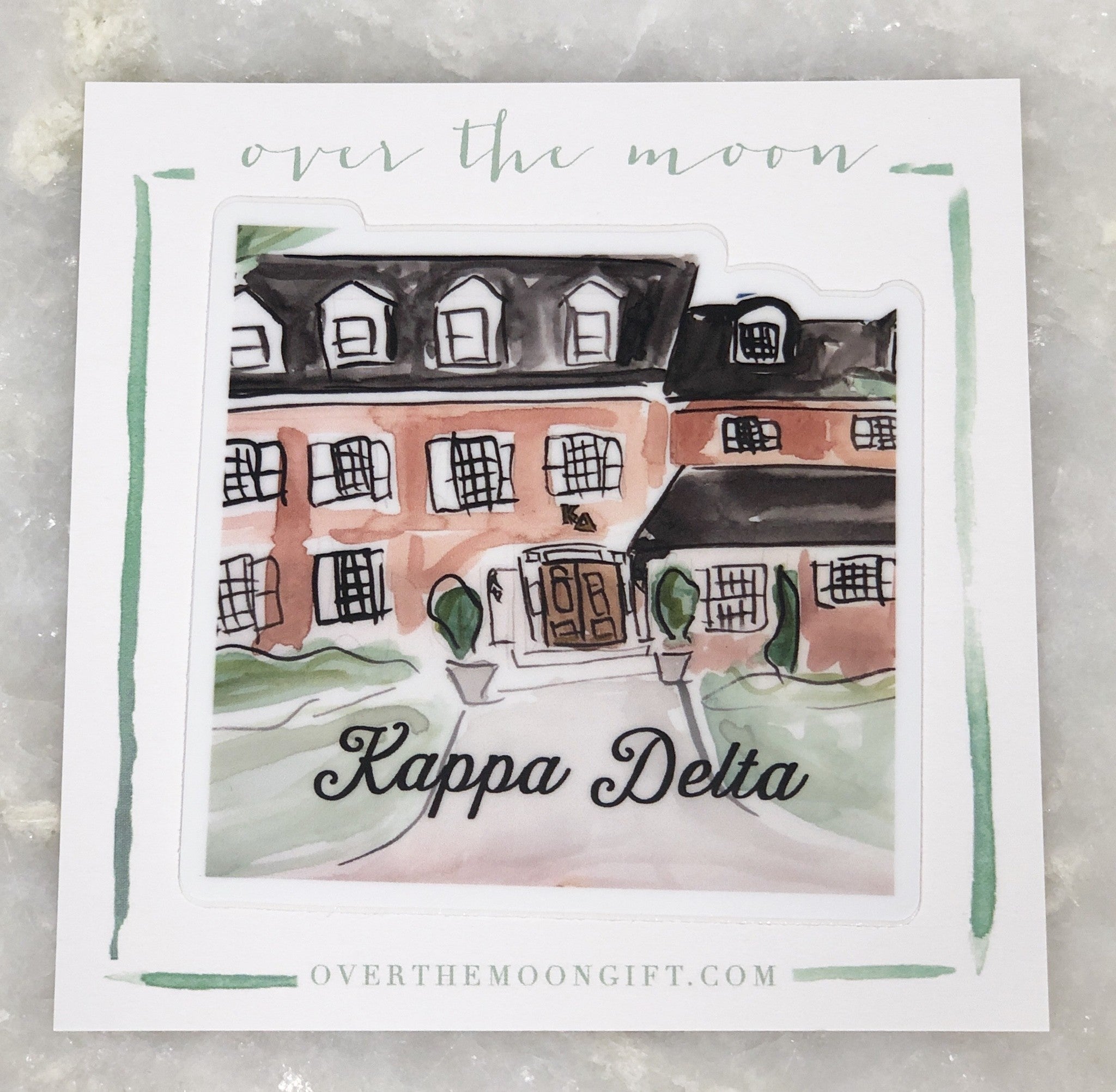 Kappa Delta House Decal