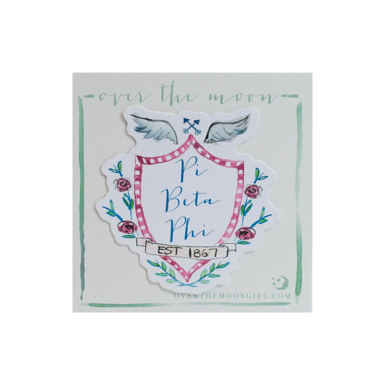 Pi Beta Phi Decal Motif