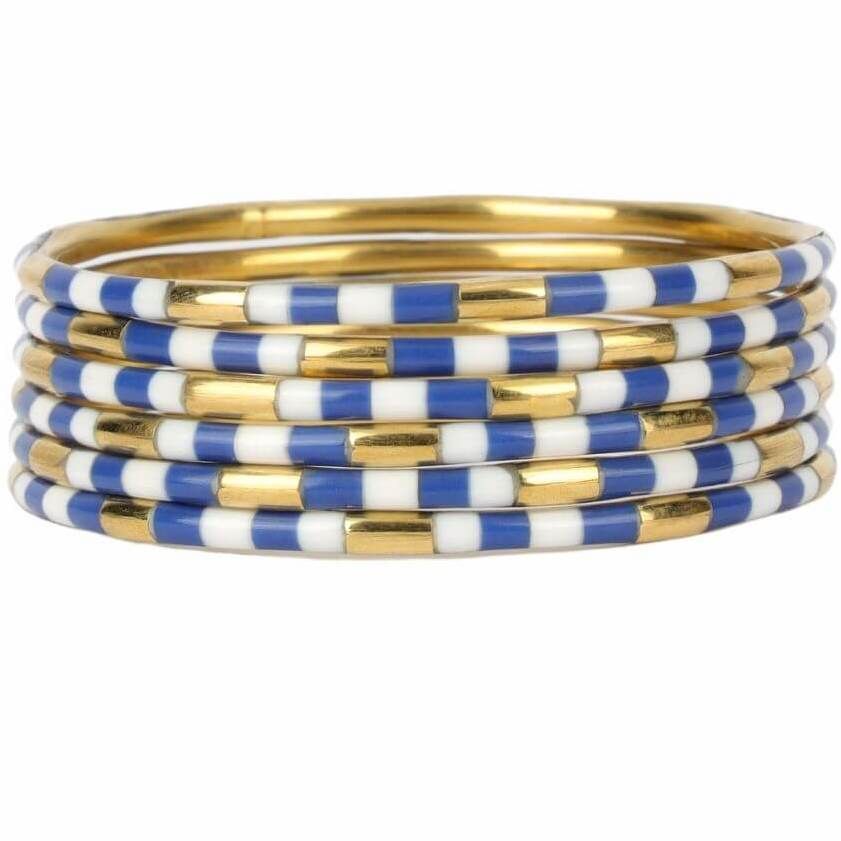 Veda Bangles Set 6 Blue