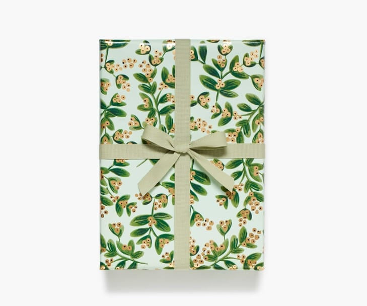 Mistletoe Mint Continuous Wrapping Roll